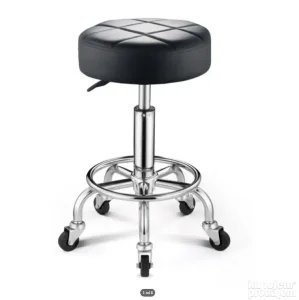 Pomocna stolica kozmeticka frizerska tatoo model 5 bela-pomo