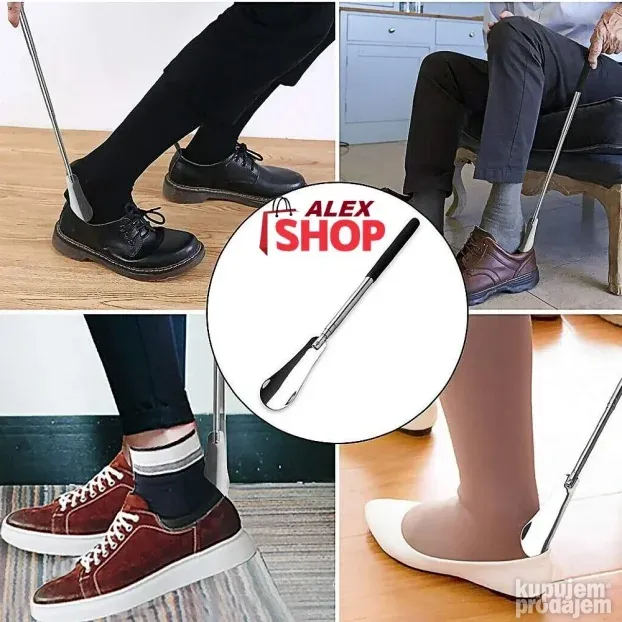 Metalna teleskop kašika za obuću cipele patike