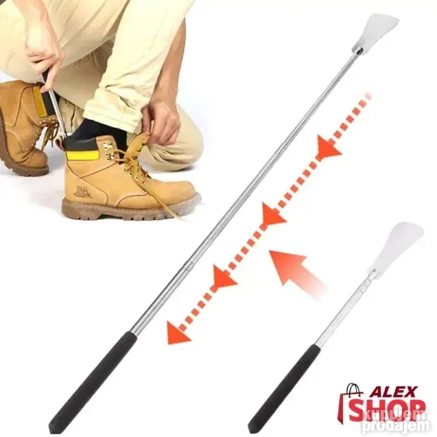 Metalna teleskop kašika za obuću cipele patike