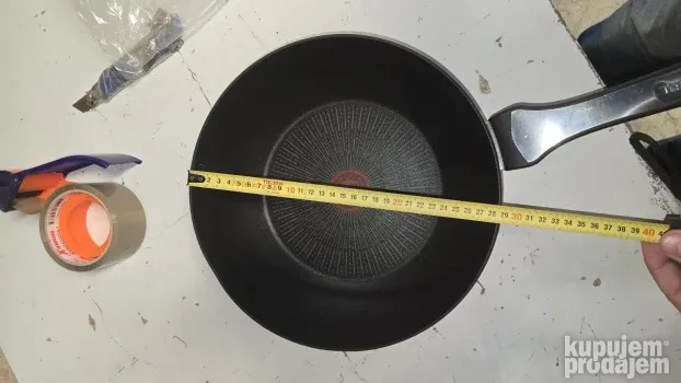 Tefal G25919AZ Titanium Unlimited wok, 28cm, indukcija