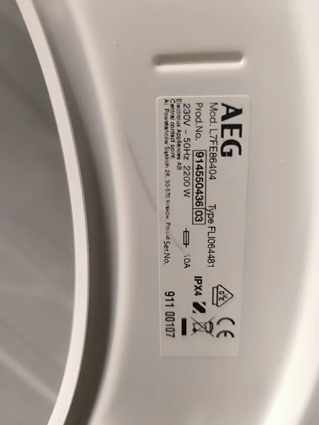 AEG Vesmasina za delove