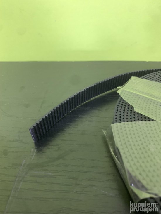 CO2 cnc laser MBL zupcasti kais 3M 15mm 1 metar