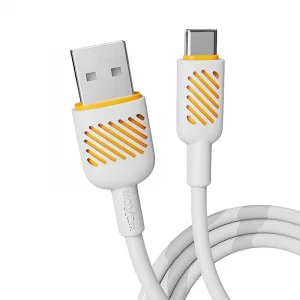 USB data kabal Moxom MX-CB124 3A Type-C 1m beli