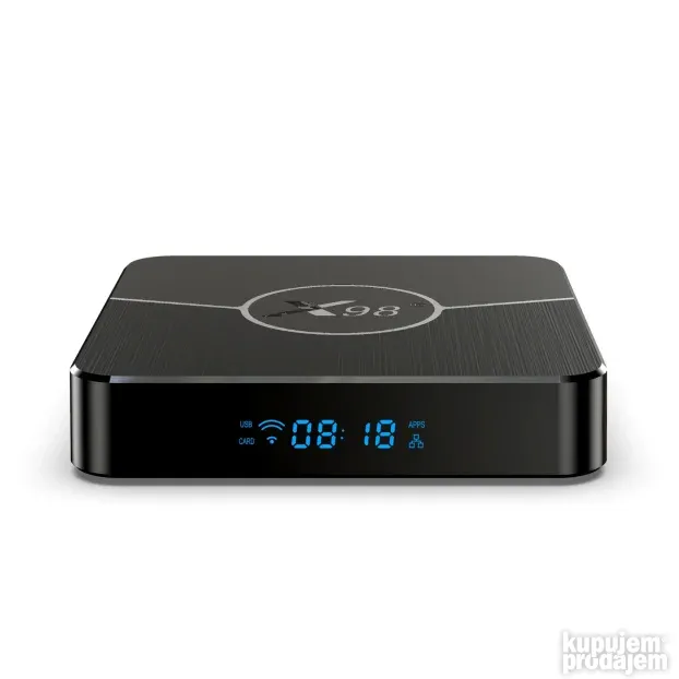 X98 Plus 2GB/16GB 64bit S905W2 WiFi 2,4/5GHz Android 11 Kodi