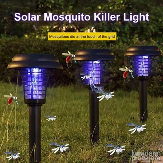 Solarna lampa protiv komaraca i insekata Bastenska UV lampa