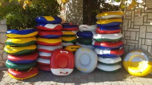 Gume za sankanje, proizvodnja