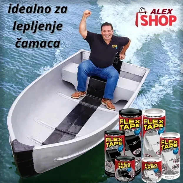 Flex Tape traka ORIGINAL za bazene , drvo, metal 20cm