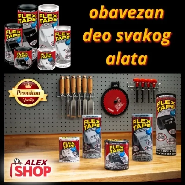 Flex Tape traka ORIGINAL za bazene , drvo, metal 20cm