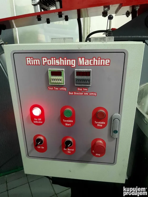 Rotaciona mašina za poliranje felni miror efect