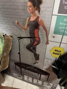 sklopiva mini fitnes trambolina