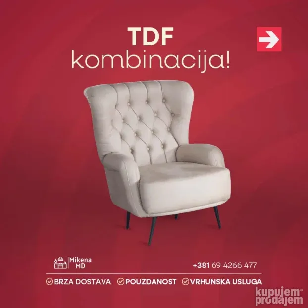 Trosed, dvosed i fotelja 1