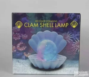 Lampa skoljka Lampa menja boje Dekorativna lampa