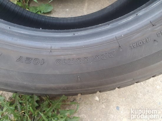 Cetiri odlicne letnje gume 18 ke  BRIDGESTONE 225-55/18 sa s