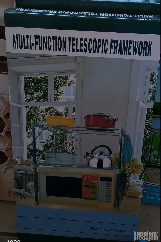 Multifunkcionalni stalak za mikrotalasnu