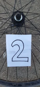 Polovan zadnji točak za bicikl 28" redni broj 2