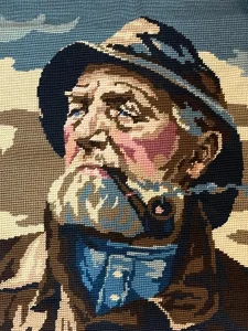 Mornar sa lulom 43x37cm