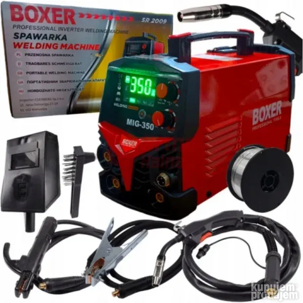 SR-2009 MMA/CO2 BOXER 350A na lageru!