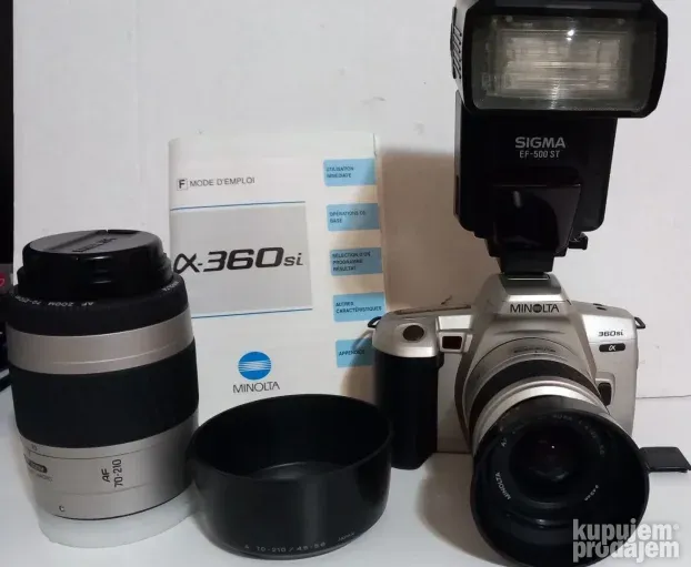 As Minhas Câmaras: Minolta Dynax 303si (1999
