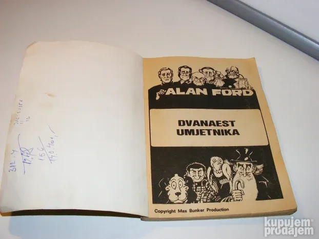 Alan Ford Vjesnik broj 350 Dvanaest umjetnika