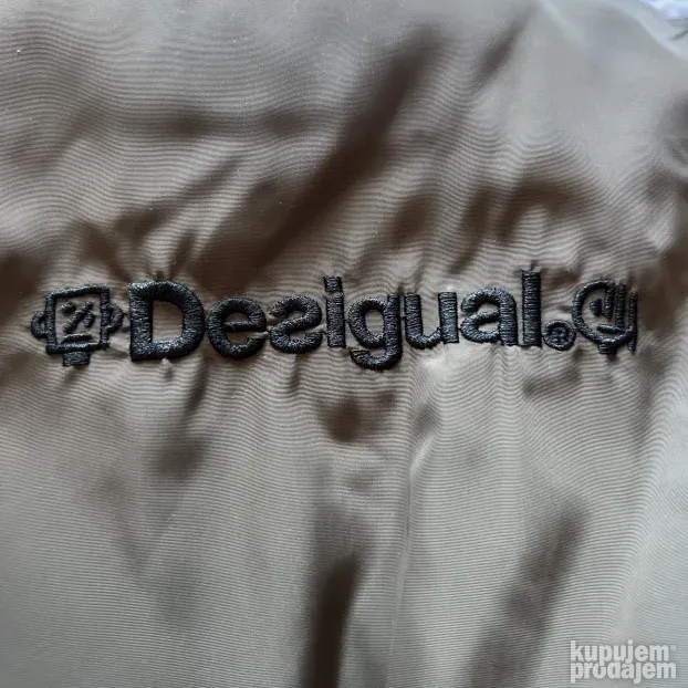 DESIGUAL ORIGINAL NOVA muska braon teget vunena jakna XL