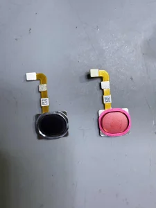 Senzor otiska prsta Samsung A20s A207 black ORG