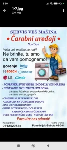 Servis Veš Mašina-Čarobni Uređaji