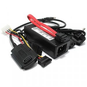 Adapter SATA na USB 2.0 DM-HM11 sa napajanjem crni