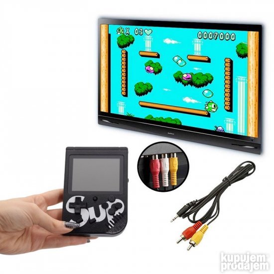 Retro mini video igra sup 400 igrica  Novo