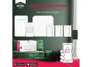 ELRO AS90S HOME+ Smart Wireless Alarm System - WIFI - GSM