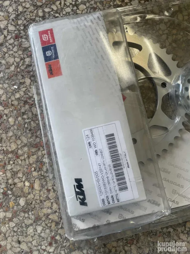 Ktm sx85 husqvarna tc85 lanac i lancanici set 13/49