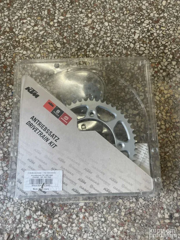Ktm sx85 husqvarna tc85 lanac i lancanici set 13/49
