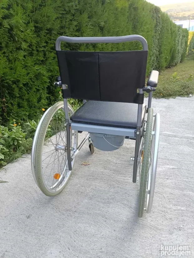 Invalidska kolica toaletna i za tuširanje od 70 do 130