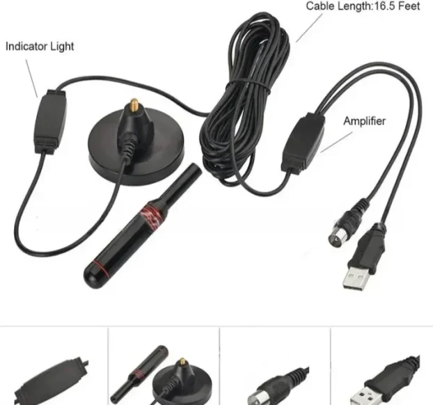 Digitalna sobna antena TV antena DVB T2 HDMI sobna antena