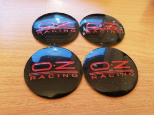 Stikeri za felne OZ precnika 56mm. Novi.
