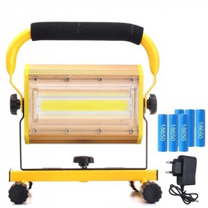 Led prenosni reflektor punjivi 100w COB