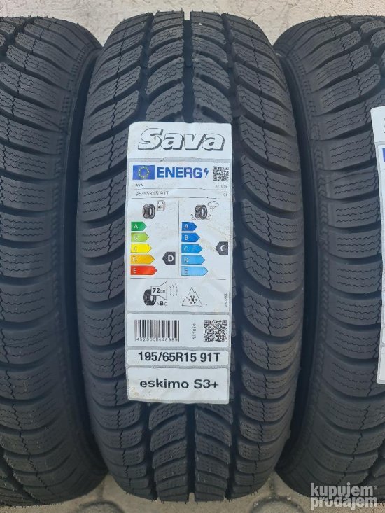 nove zimske gume 195/65 R15 Sava Eskimo