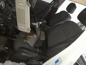 Sedista Opel Zafira C polukoza/Sedista komplet za Zafiru C