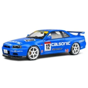 Solido  Nissan GT-R (R34) CALSONIC 2000, 1:18