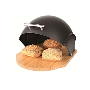 DAJAR Crna kutija za hleb 39x26,5x20cm DJ68913