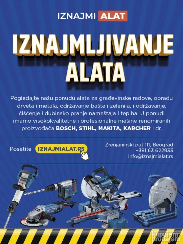 Iznajmljivanje alata