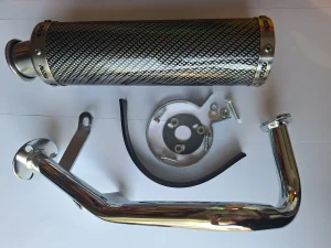 MOTEX Auspuh gy6 50 4t (karbon izgled) Ch