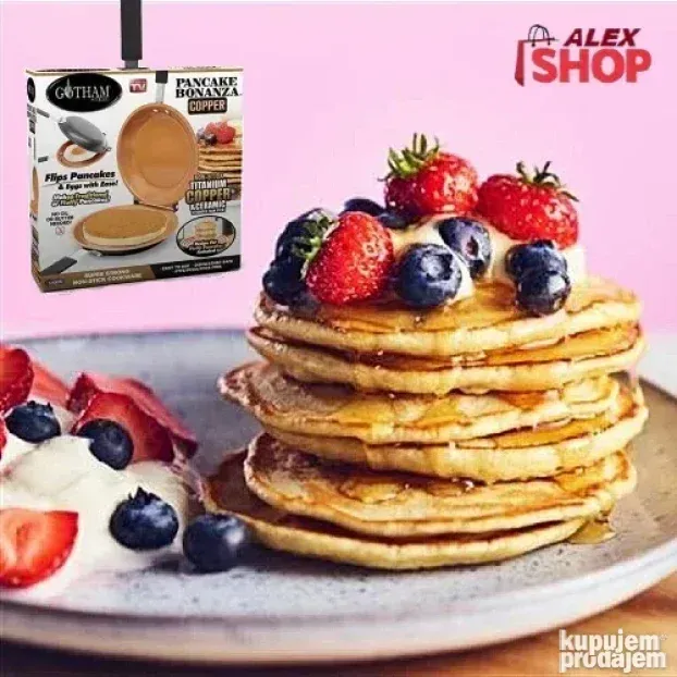Dupli tiganj za američke plačinke i omlete