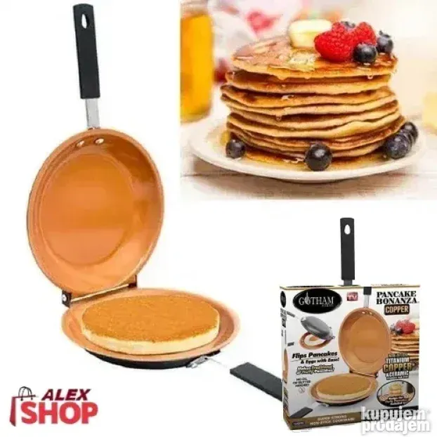 Dupli tiganj za američke plačinke i omlete