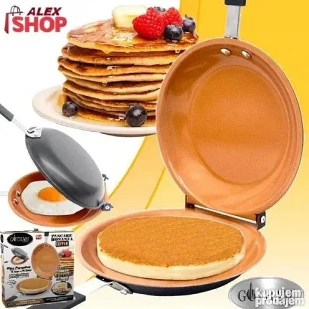 Dupli tiganj za američke plačinke i omlete