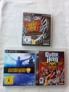 PS3 - 2 Guitar Heroes Igre