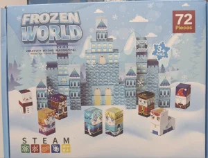 Frozen magnetne kocke 72pcs