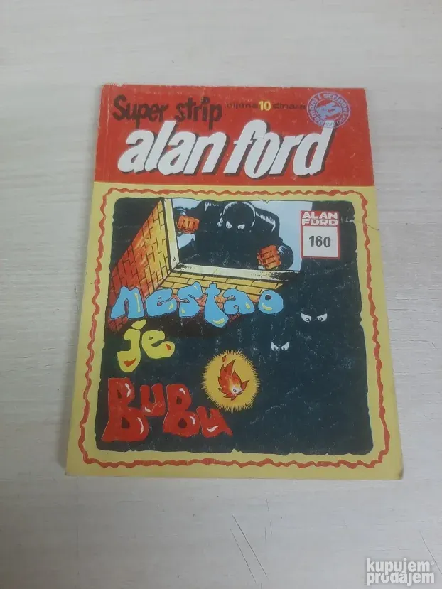 Alan ford 160 Nestao je Bubu