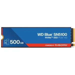 WD 500GB Blue SN5100 M.2 PCIE M.2 2280 QLC WDS500G5B0E