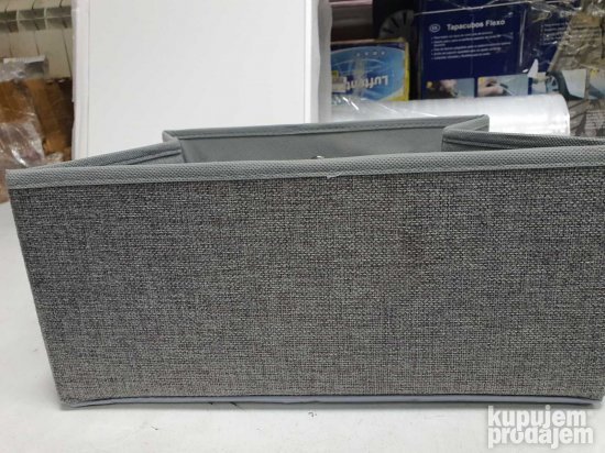 Komoda sa 3 Fioke 32xSirina41xV61cm Belo/Sivo Casame