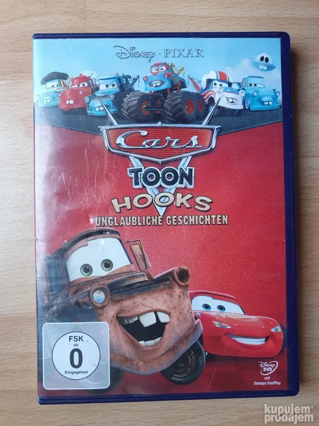 Walt Disney Cars Toon Hooks unglaubliche Geschichten DVD KupujemProdajem